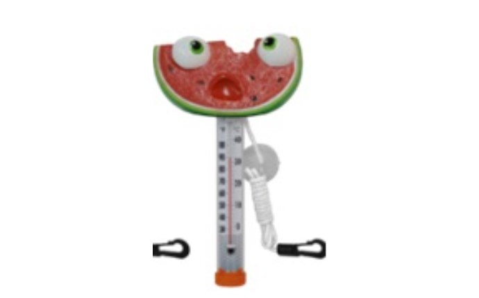 PS2104 Watermelon Tutti-Frutti Thermometer for Pool - 12 per Case