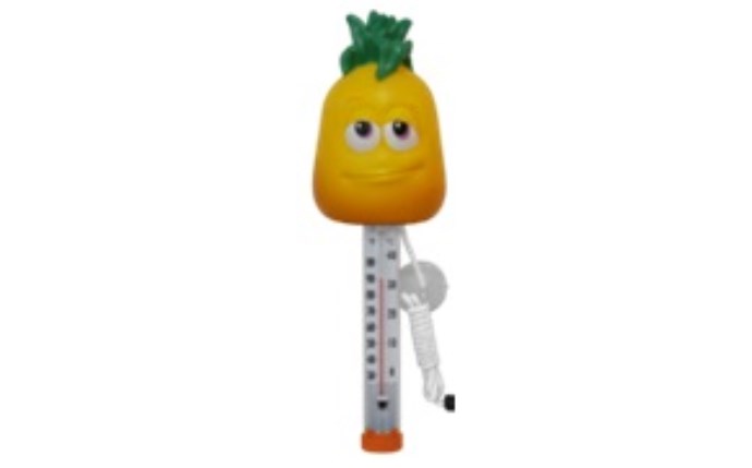 PS2105 Pineapple Tutti-Frutti Thermometer for Pool - 12 per Case