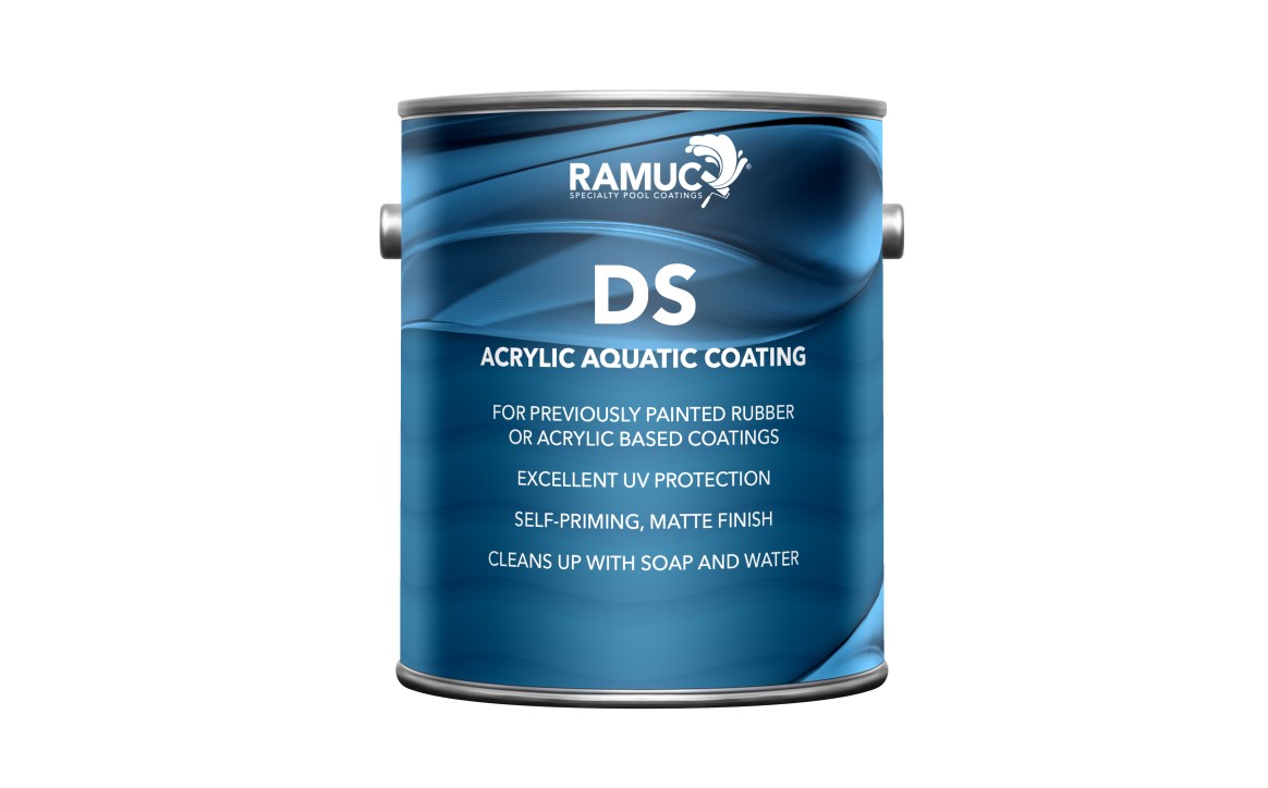 910131101 1 gal Matte White WH311 Type DS Acrylic Pool Paint