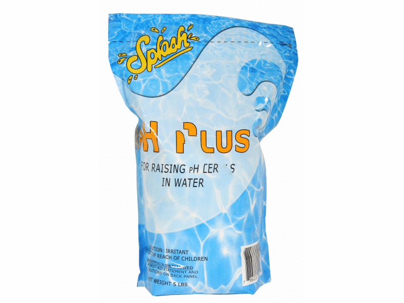 PSA5T 5 lbs Splash pH Plus Pouch - 8 per Case