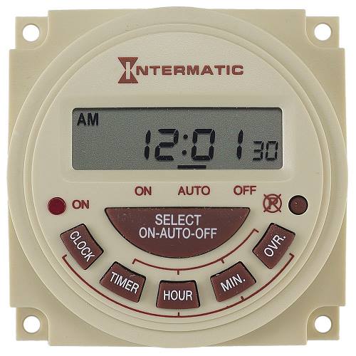 PB313EK 120V 24-Hour Electronic Panel Mount Timer