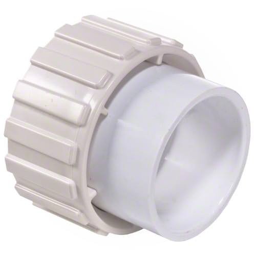 400-5640 1.5 in. Pool Pump Union with Gasket - White