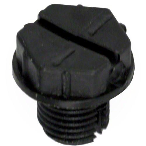 715-1201 0.37 in. Quarter Slot Plug - Black