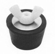 No.10C Expansion Winter Plug with Wingnut for 1.5 in. Fitting