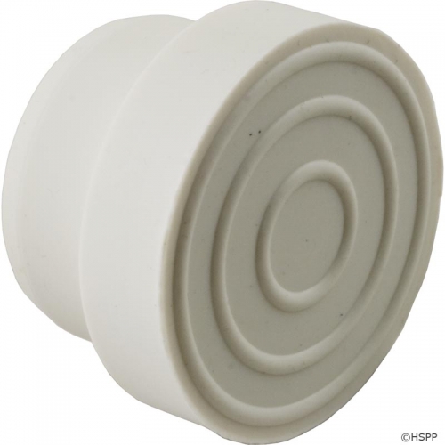 Male Ladder Bumper for 1.9 in. OD Rails, White