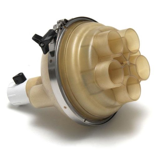 Picture of A & A 540365 1.5 in. 5-Port Top Feed T-Valve with QuikStop