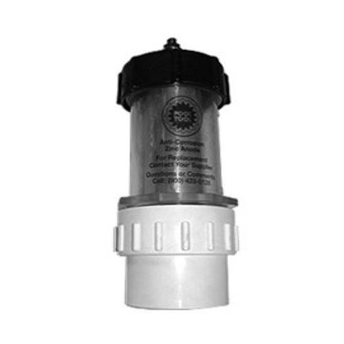 Pool & Spa Accessories, 2 in. Slip Inline Zinc Anode for Tee