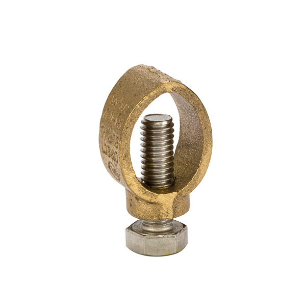 GRC-3834 0.375 x 0.75 in. Adj Ground Rod Clamp - Bronze