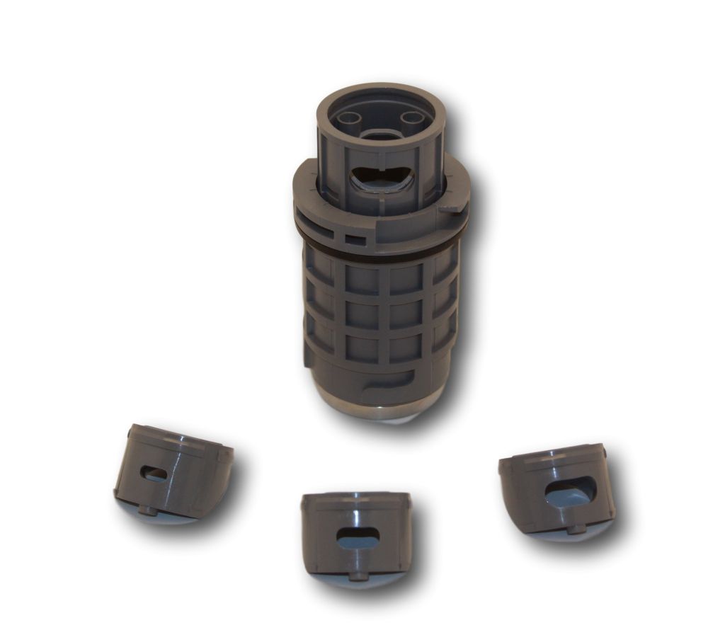 Performance Jet with 3 Nozzles - Gray
