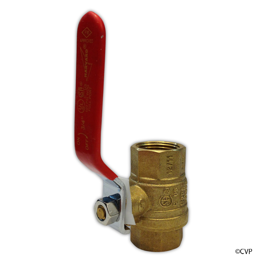 HFBV6-75T 0.75 in. Brass Ball Valve FP 600 CSA