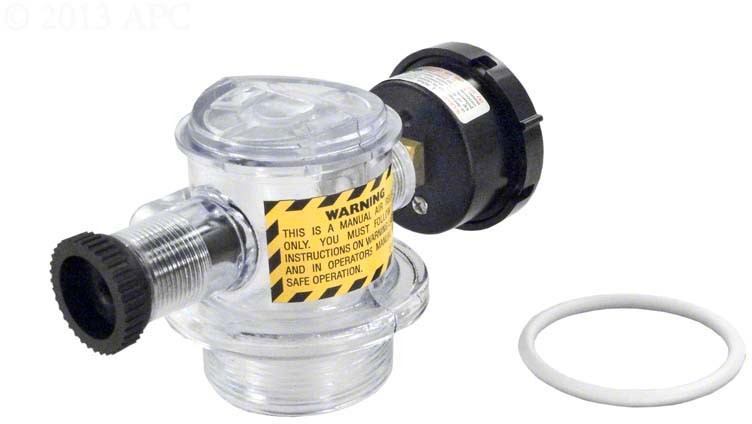 Manual Air Relief Valve Clear