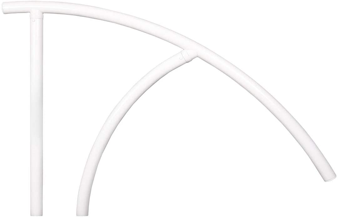 Triton Series Return to Deck Mounted Handrail, Gray