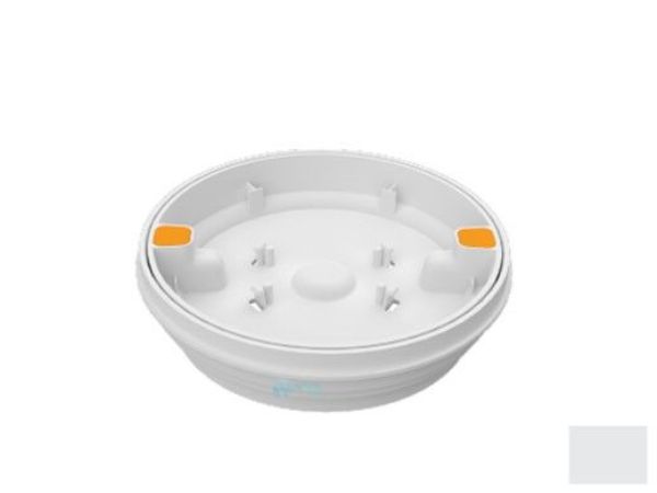 FL10100 10 in. Round Fillable Skimmer Cover, Clear