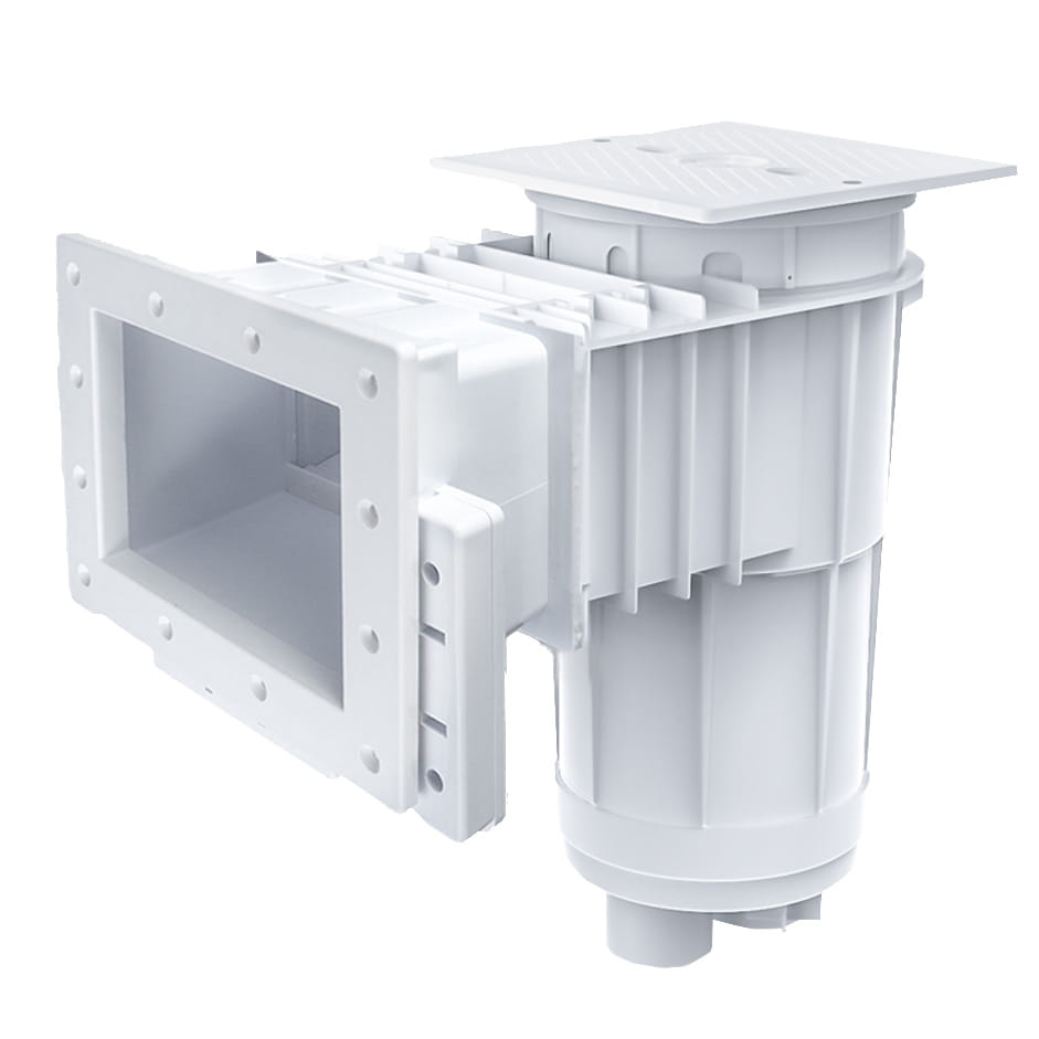 Wide Mouth Vinyl Skimmer,  White