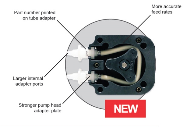 Blue White  Norprene Tube Assembly