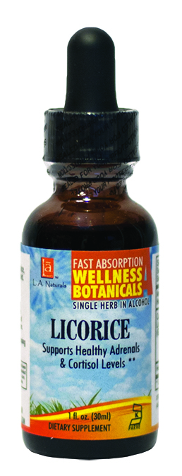 Picture of LA Naturals 1134231 1 oz Licorice Organic for Support Healthy Adenals &amp; Cortisol Levels