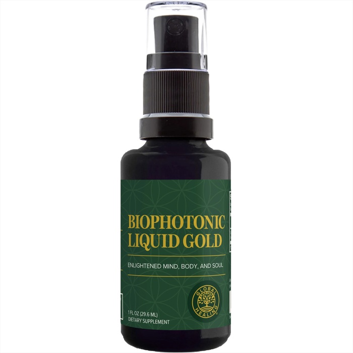 739326 1 oz Gold Global Healing Biophotonic Liquid