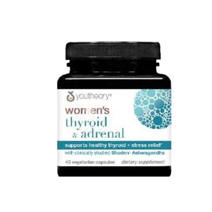 537115 Thyroid & Adrenal Supplement for Women - 40 Capsules