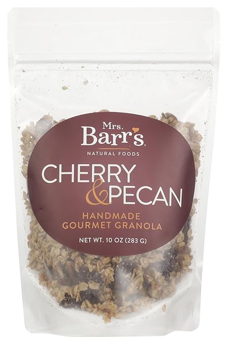 Picture of Mrs. Barrs Natural Foods 838462 10 oz Cherry Pecan Granola