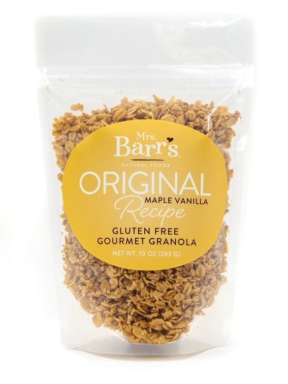 Picture of Mrs. Barrs Natural Foods 838464 10 oz Original Maple Vanilla Granola