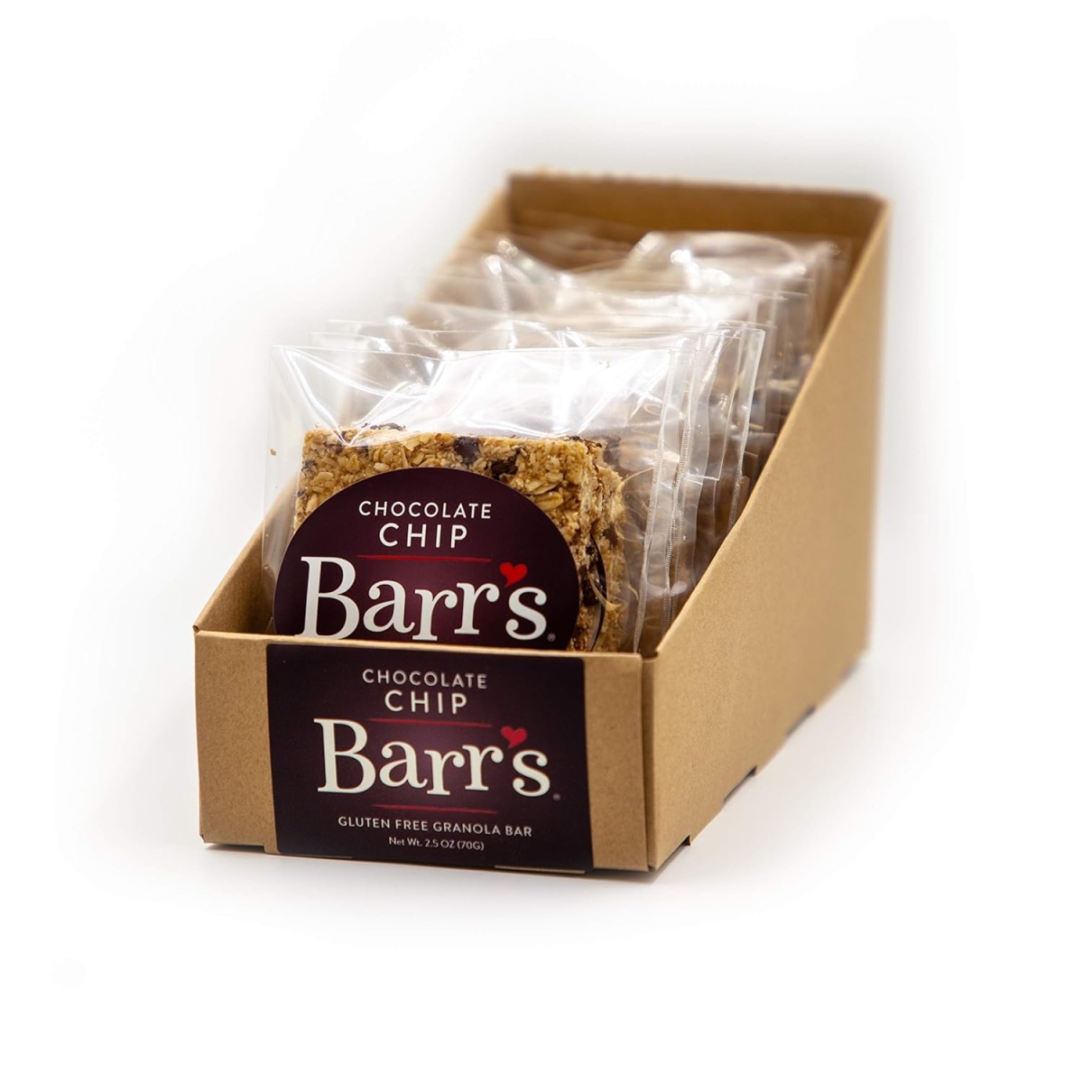 838468 2.5 oz Chocolate Chip Granola Bar - 12 per Box