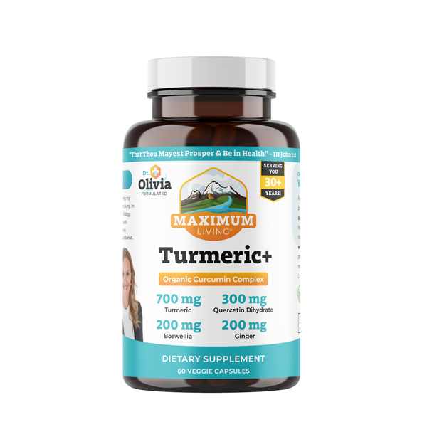 548653 Turmeric Plus Organic Curcumin Complex - 60 Capsules