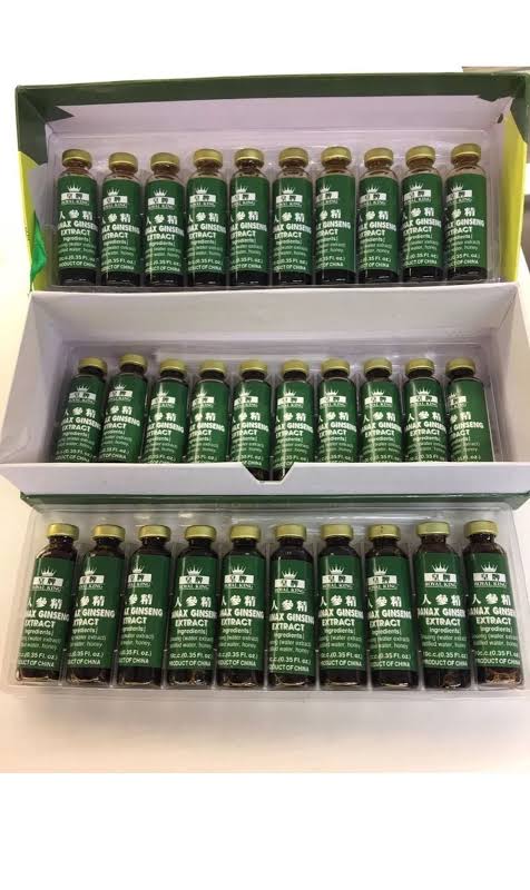 Picture of Ginseng Products FW021 30 Vial Red Panax Ginseng Alcohol free 6000 mg