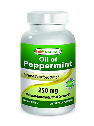 Picture of Best Naturals 614006 250 mg Peppermint Oil 120 Capsule 