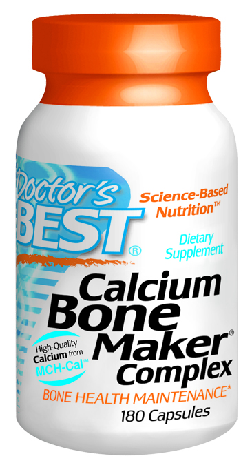 Picture of Doctors Best D245 Calcium Bone Maker Complex 180 Capsule 