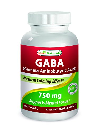 Picture of Best Naturals 614310 750 mg GABA 100 VGC 