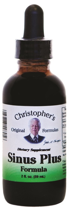 Picture of Christophers Original Formulas 649809 2 oz Sinus Plus Formula SHA Tea