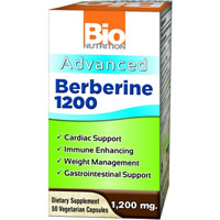 Picture of Bio Nutrition 515373 Advanced Berberine 1200 mg - 50 Capsules