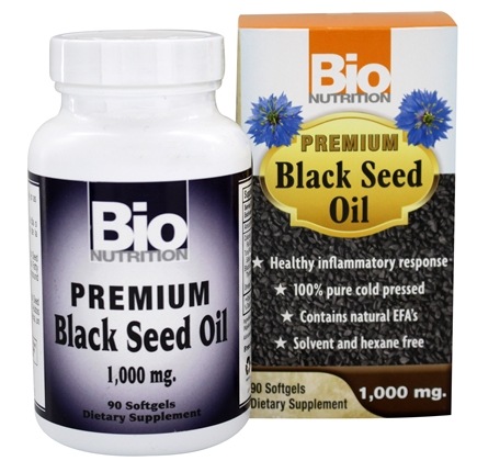 Picture of Bio Nutrition 515379 Black Seed Oil 90 Softgels