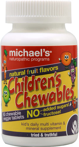 Picture of Michaels Naturopathic 364631 Childrens Chewable Multi Vitamin - 60 Fruit Flavor Tablets