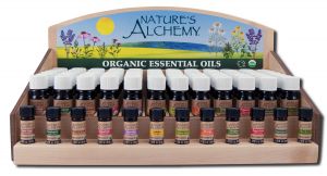 Picture of Natures Alchemy 96398D USDA Organic Display Essential Oil - 72 Piece