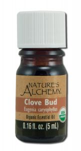 Picture of Natures Alchemy 96400 5 ml USDA Organic Clove Bud Oil - 24 Per Case