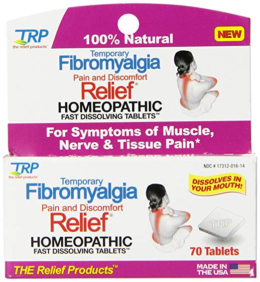 Picture of The Relief Products 25171 Fibromyalgia Fast Dissolve Tablets - 70 Tablet&#44; 24 Per Case