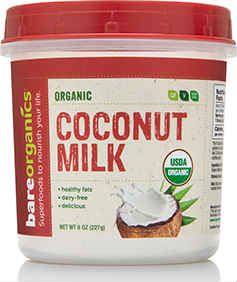 Picture of Bare Organics 681865 8 oz Organic Coconut Milk Powder - 6 Per Case