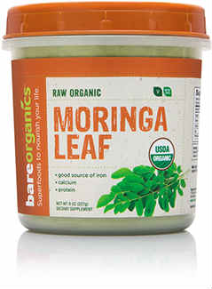 Picture of Bare Organics 681935 8 oz Organic Moringa Leaf Powder - 6 Per Case