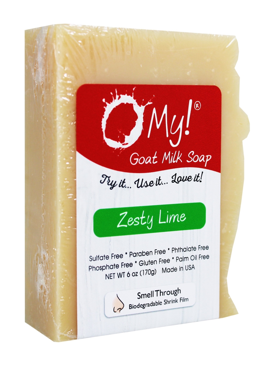 708048 6 oz Goat Milk Zesty Lime Soap Bar
