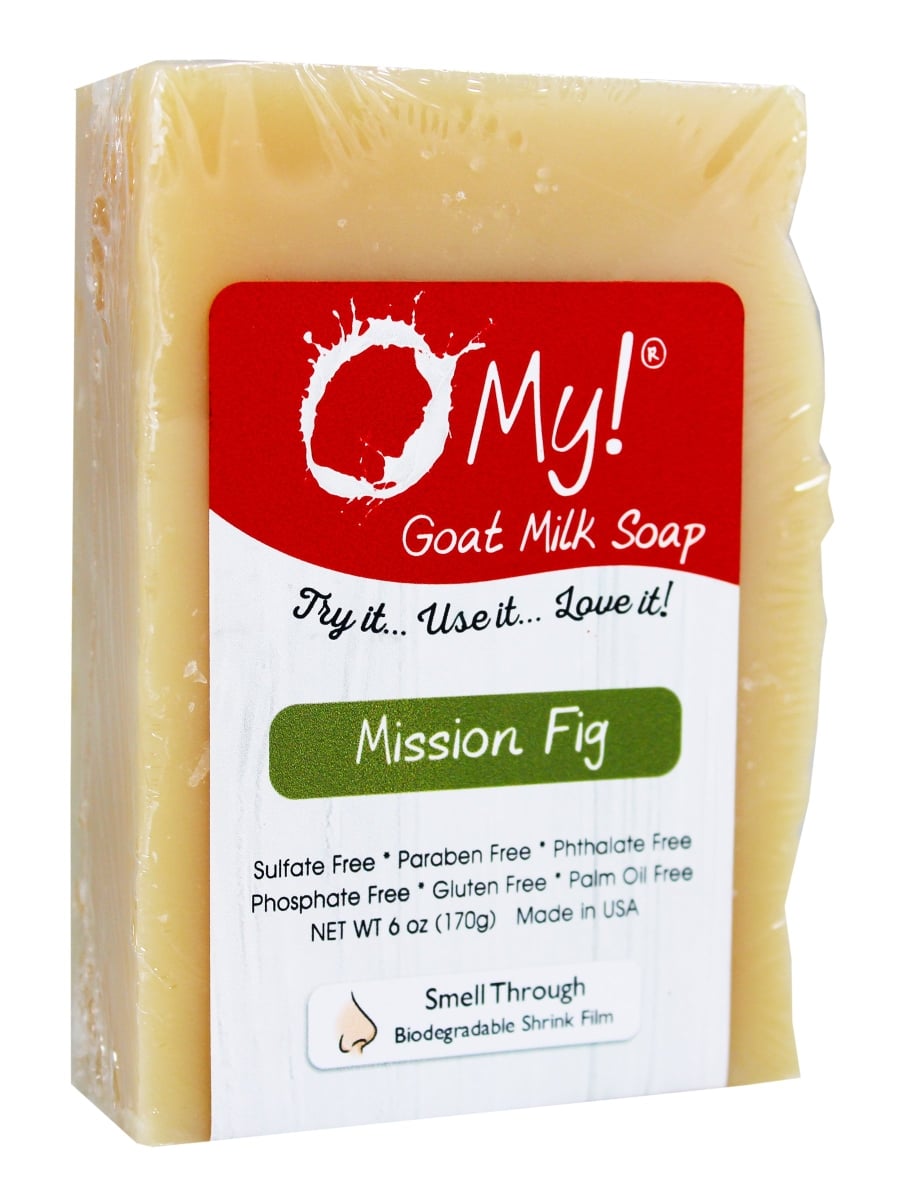 6 oz Goat Milk Mission Fig Soap Bar