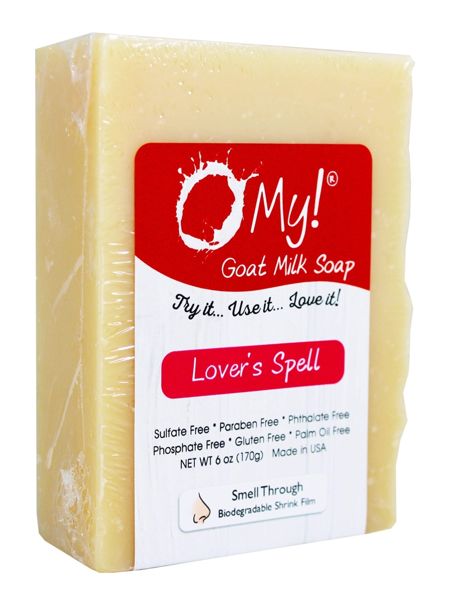 708100 6 oz Goat Milk Lovers Spell Soap Bar
