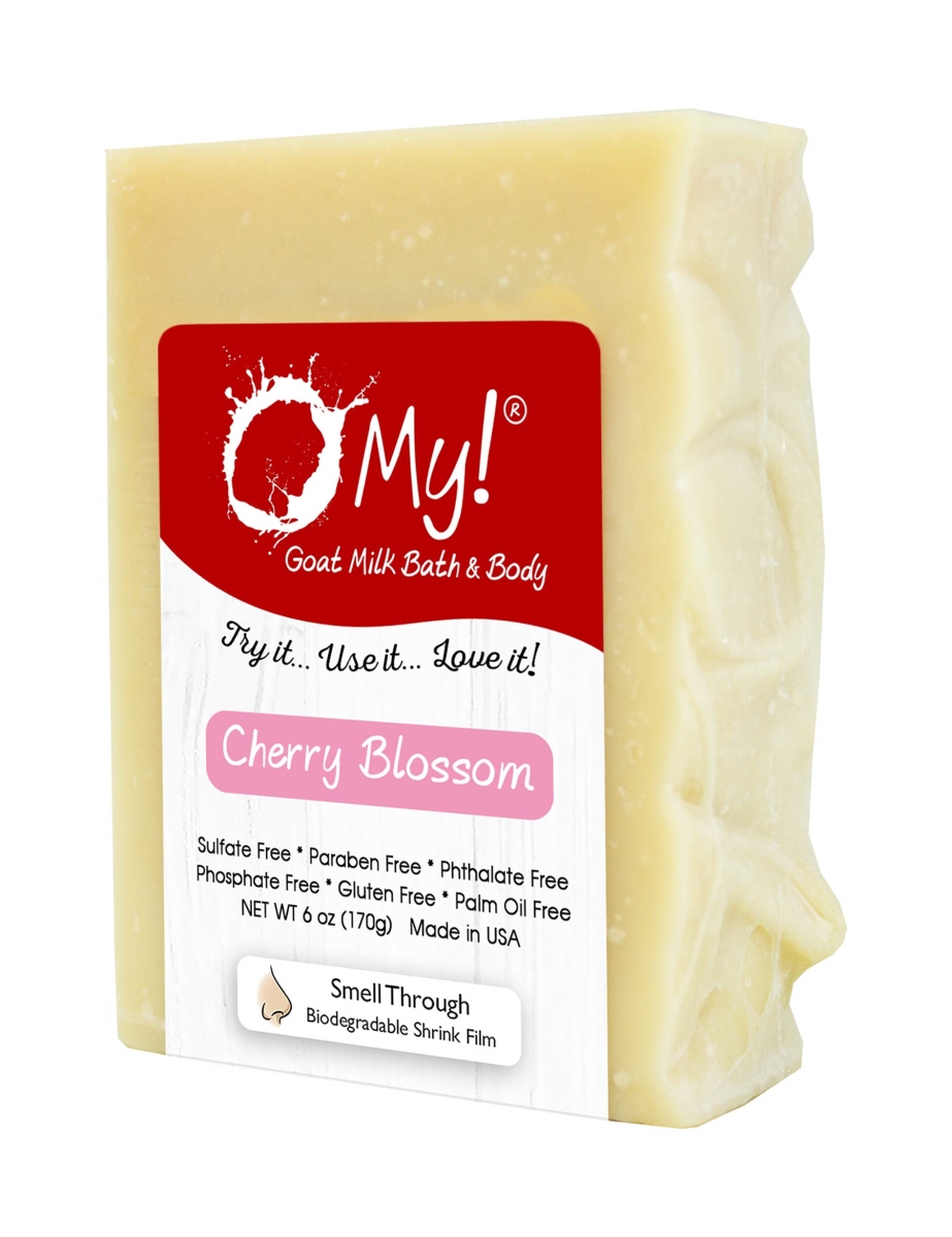 708752 6 oz Goat Milk Cherry Blossom Soap Bar