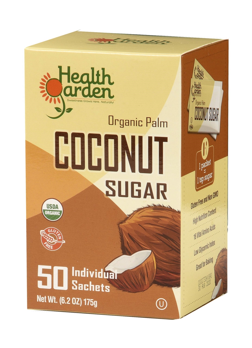 Picture of Health Garden 362647 Coconut Sugar Packets - 50 Count
