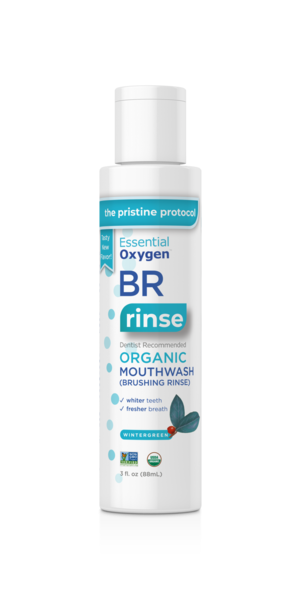 615525 3 oz Wintergreen Travel Brushing Rinse - 12 per Case