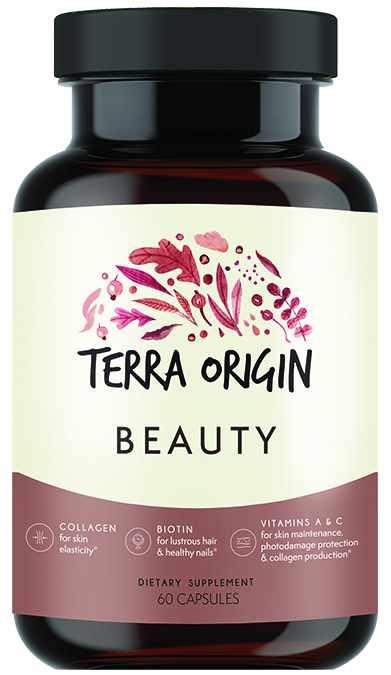Picture of Terra Origin 730719 Beauty for Skin Elasticity&#44; 60 Capsules - 24 per Case