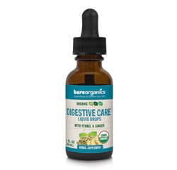 Picture of BareOrganics 681286 1 oz Organic Digestive Care Drops - 12 per Case