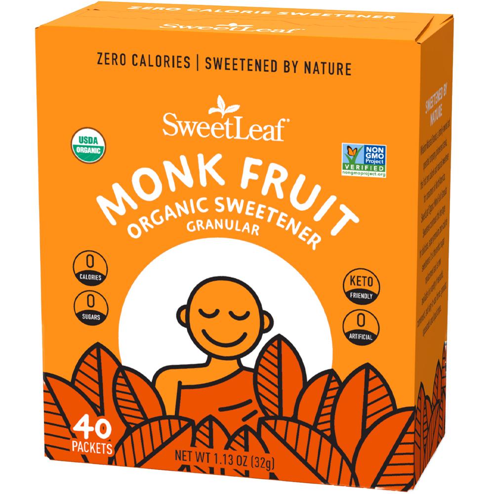 Picture of Sweetleaf Stevia 168000 Organic Monk Fruit Sweetener 