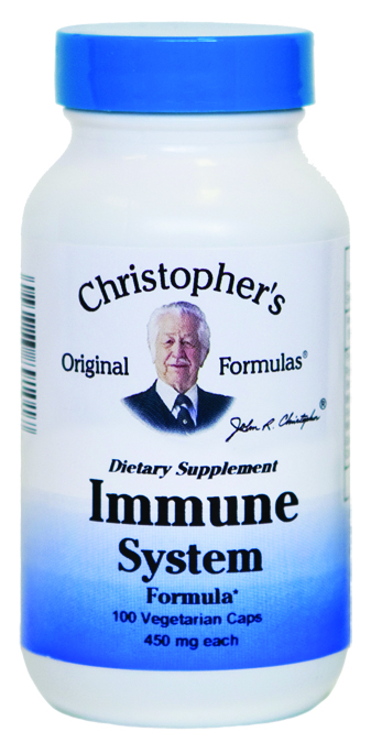 Picture of Christophers Original Formulas 644107 Immune System Formula - 100 Capsules