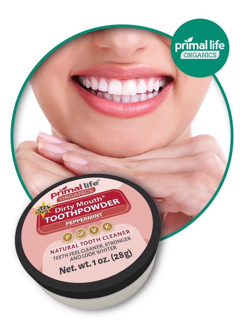 748036 Peppermint Toothpowder, 1 oz - 36 per Case